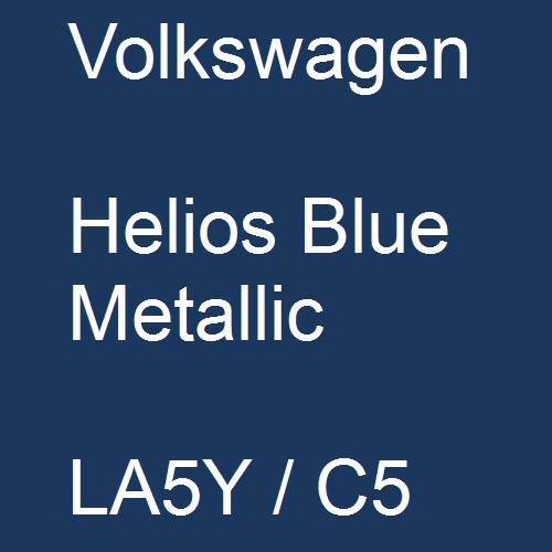 Volkswagen, Helios Blue Metallic, LA5Y / C5.